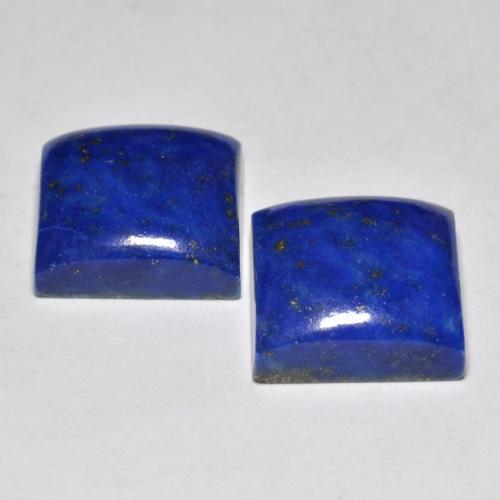 Gemme di Lapislazzulo Blu Navy Intenso naturale da 13.61 ct, Quadrato, Opaco