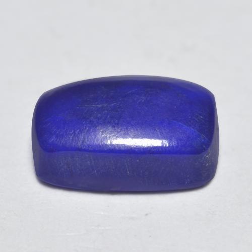Lapislazzulo Blu Navy Intenso naturale da 1.35 ct, Taglio a cuscino, Opaco