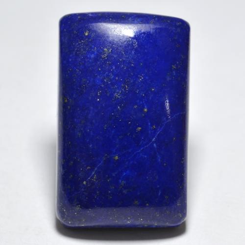 Lapislazzuli naturale blu da 27,54 ct, baguette, opaco