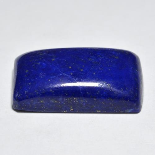 Lapislazzuli naturale blu da 27,54 ct, baguette, opaco