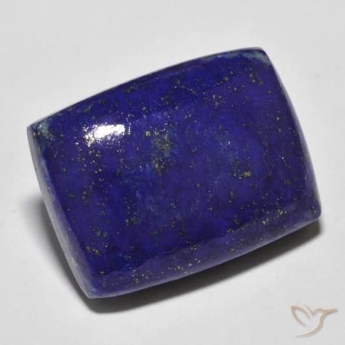Lapislazzulo Blu scuro naturale da 20.42 ct, Cuscino, Opaco