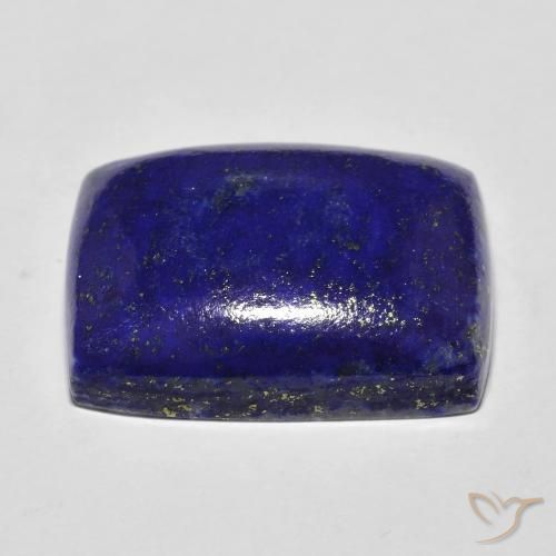 Lapislazzulo Blu scuro naturale da 20.42 ct, Cuscino, Opaco