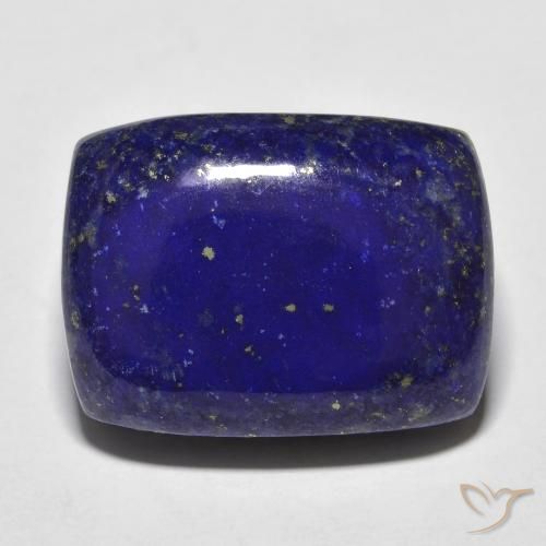 23.73ct Naturale Blu scuro Lapislazzulo, Cuscino, Opaco