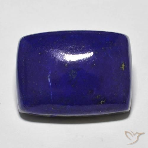 Lapislazzulo Blu scuro naturale da 20.41 ct, Cuscino, Opaco