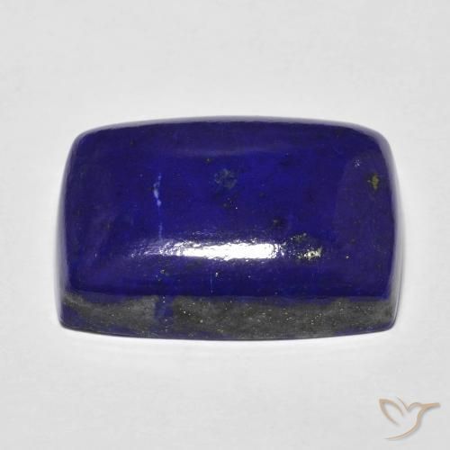 Lapislazzulo Blu scuro naturale da 20.41 ct, Cuscino, Opaco