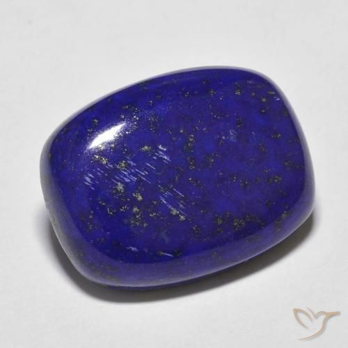 Lapislazzulo Blu scuro naturale da 16.22 ct, Cuscino, Opaco