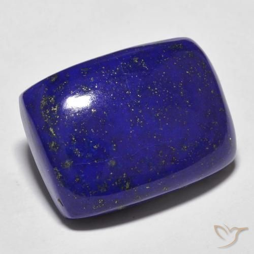 Lapislazzulo Blu scuro naturale da 23.05 ct, Cuscino, Opaco