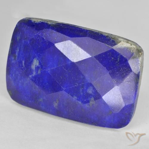 Lapislazzulo Blu Egiziano Profondo naturale da 25.55 ct, Cuscino, Opaco