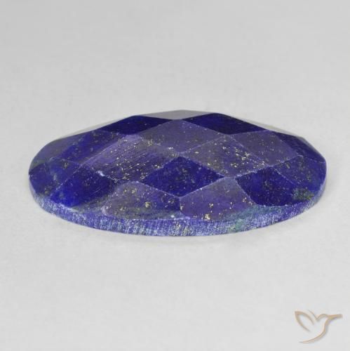 Lapislazzulo Blu Egiziano Profondo naturale da 11.96 ct, Ovale, Opaco