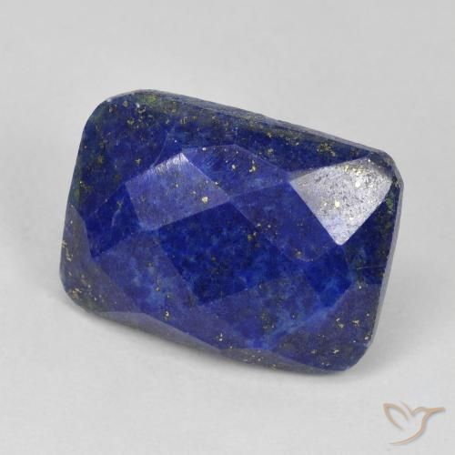 Lapislazzulo Blu scuro naturale da 13.47 ct, Cuscino, Opaco