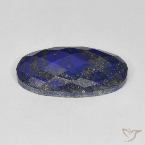 Lapislazzulo Blu molto profondo naturale da 14.34 ct, Ovale, Opaco