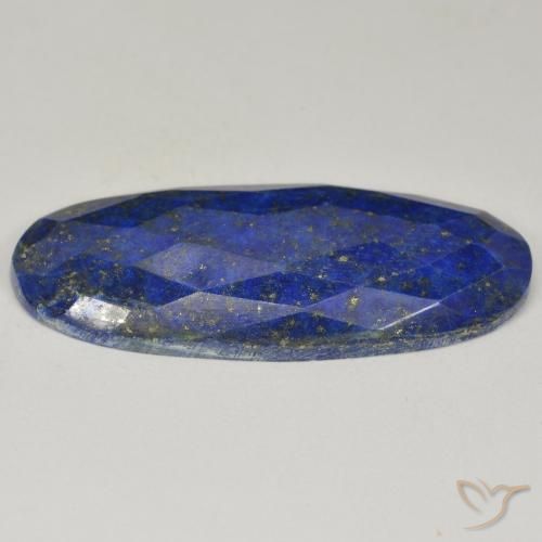 Lapislazzulo Blu scuro naturale da 27.48 ct, Ovale, Opaco