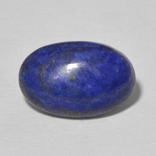 6.86ct Naturale Blu elettrico Lapislazzulo, Ovale, Opaco