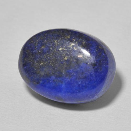 Lapislazzulo Blu acceso naturale da 12.35 ct, Ovale, Opaco