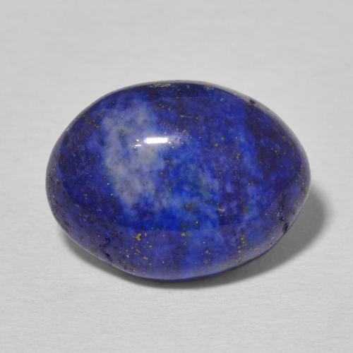8.43ct Naturale Blu elettrico Lapislazzulo, Ovale, Opaco
