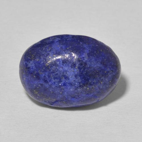 7.52ct Naturale Blu scuro Lapislazzulo, Ovale, Opaco