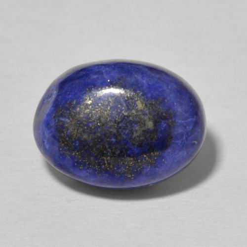 7.23ct Naturale Blu Egiziano Profondo Lapislazzulo, Ovale, Opaco