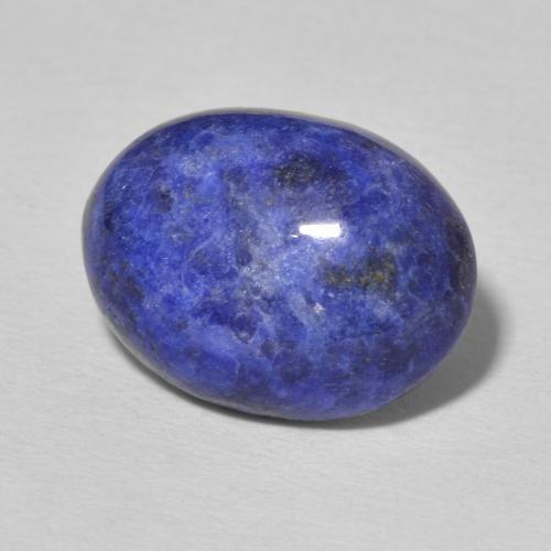 Lapislazzulo Blu scuro naturale da 8.35 ct, Ovale, Opaco