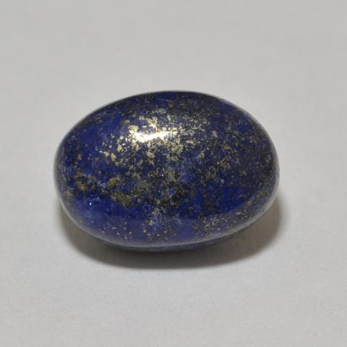 9.93ct Naturale Blu molto profondo Lapislazzulo, Ovale, Opaco