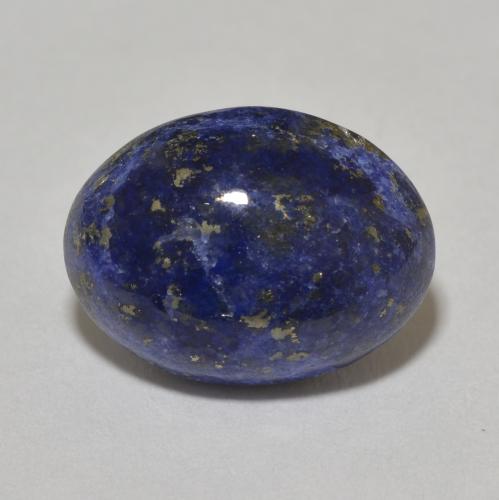 9.27ct Naturale Blu molto profondo Lapislazzulo, Ovale, Opaco