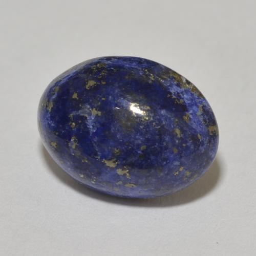 Lapislazzulo Blu molto profondo naturale da 9.27 ct, Ovale, Opaco