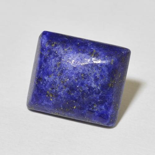 Lapislazzulo Blu scuro naturale da 10.34 ct, Taglio a baguette, Opaco