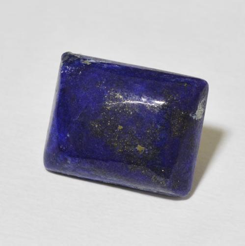 Lapislazzulo Blu molto profondo naturale da 8.50 ct, Taglio a baguette, Opaco