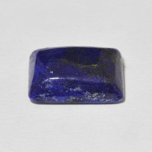 Lapislazzulo Blu molto profondo naturale da 8.50 ct, Taglio a baguette, Opaco