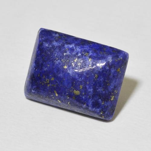 Lapislazzulo Blu scuro naturale da 9.54 ct, Taglio a baguette, Opaco
