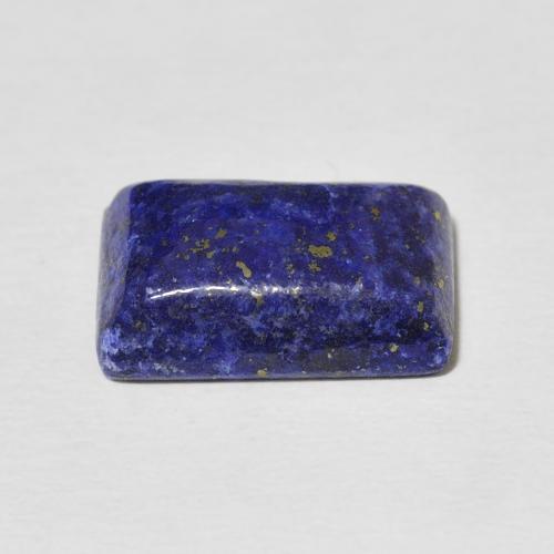 Lapislazzulo Blu scuro naturale da 9.54 ct, Taglio a baguette, Opaco