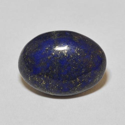 8.92ct Naturale Blu scuro Lapislazzulo, Ovale, Opaco