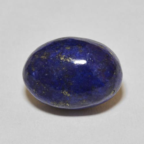10.28ct Naturale Blu scuro Lapislazzulo, Ovale, Opaco
