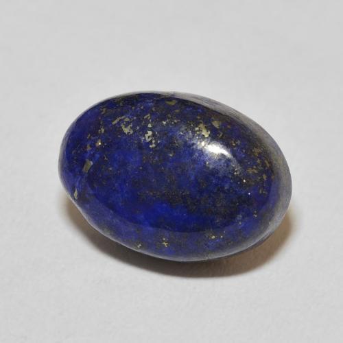Lapislazzulo Blu molto profondo naturale da 9.31 ct, Ovale, Opaco
