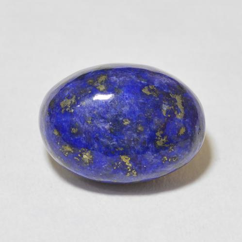 8.94ct Naturale Blu Egiziano Profondo Lapislazzulo, Ovale, Opaco