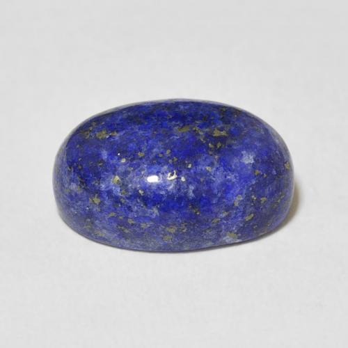 Lapislazzulo Blu medio naturale da 7.19 ct, Taglio ovale, Opaco