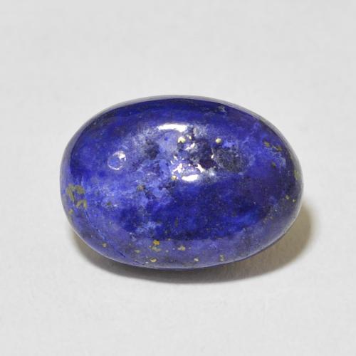 6.19ct Naturale Blu scuro Lapislazzulo, Ovale, Opaco