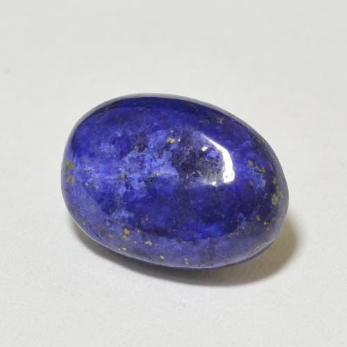 Lapislazzulo Blu scuro naturale da 6.19 ct, Ovale, Opaco