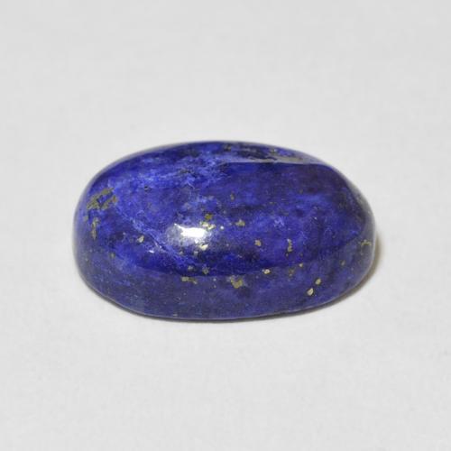 Lapislazzulo Blu scuro naturale da 6.19 ct, Ovale, Opaco