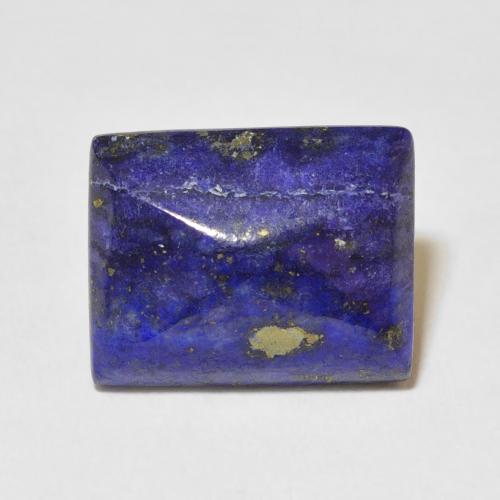 9.59ct Naturale Blu scuro Lapislazzulo, Taglio a baguette, Opaco