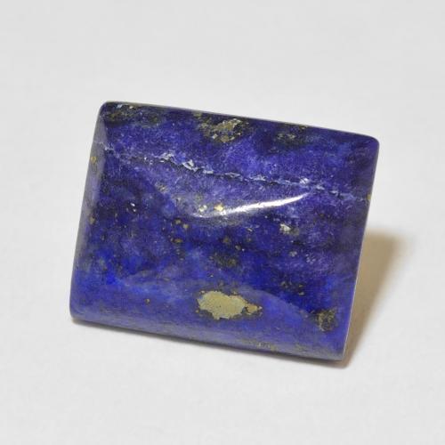 Lapislazzulo Blu scuro naturale da 9.59 ct, Taglio a baguette, Opaco