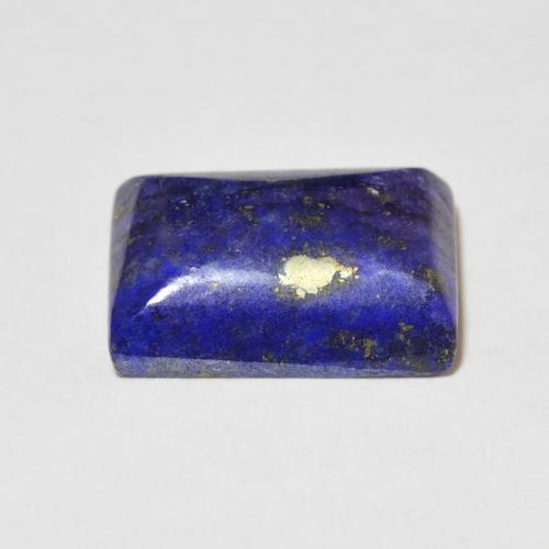 Lapislazzulo Blu scuro naturale da 9.59 ct, Taglio a baguette, Opaco