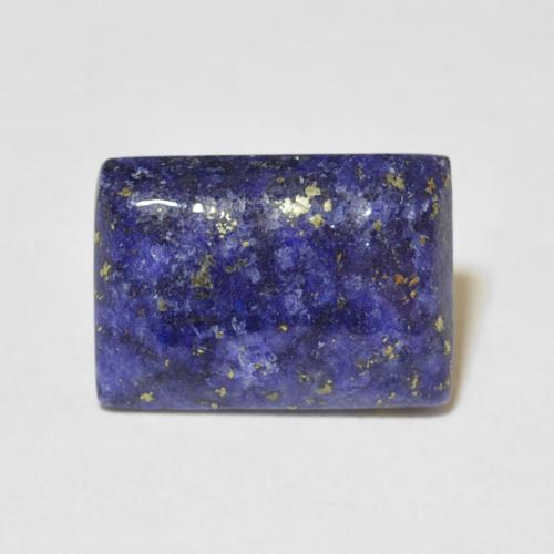 4.81ct Naturale Blu navy Lapislazzulo, Taglio a baguette, Opaco