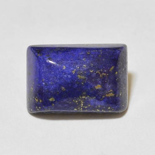 9.01ct Naturale Blu scuro Lapislazzulo, Taglio a baguette, Opaco