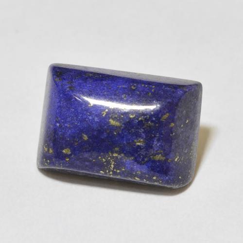 Lapislazzulo Blu scuro naturale da 9.01 ct, Taglio a baguette, Opaco