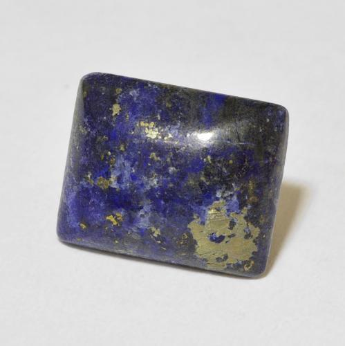 Lapislazzulo Blu scuro naturale da 5.85 ct, Taglio a baguette, Opaco