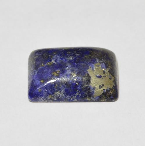 Lapislazzulo Blu scuro naturale da 5.85 ct, Taglio a baguette, Opaco