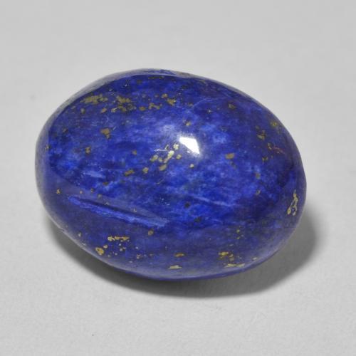 Lapislazzulo Blu scuro naturale da 14.43 ct, Ovale, Opaco