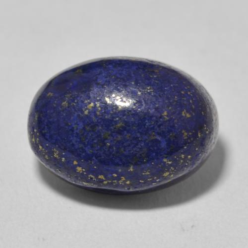 12.05ct Naturale Blu molto profondo Lapislazzulo, Ovale, Opaco