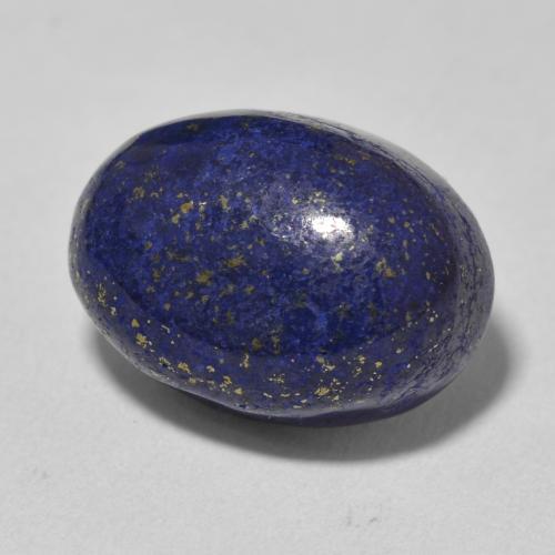 Lapislazzulo Blu molto profondo naturale da 12.05 ct, Ovale, Opaco