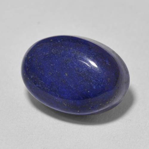 9.04ct Naturale Blu molto profondo Lapislazzulo, Ovale, Opaco